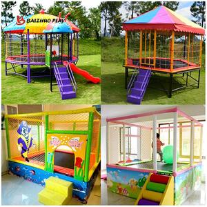 Trampolín para niños, equipo de patio interior al aire libre, <span class=keywords><strong>Mini</strong></span> equipo de juego suave inflable para niños, patio interior para niños pequeños - Product Image 2