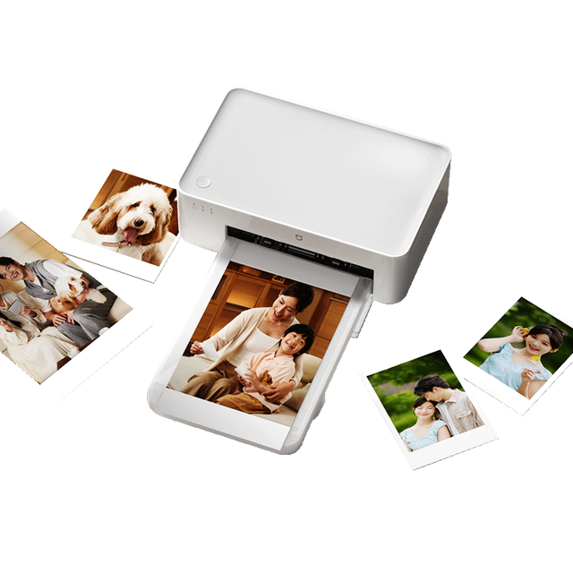 Original Xiao Mi Mijia Desktop Photo Printer 2 ZMRSHZP02HT 300DPI 4-Color Dye Sublimation Wireless  Home Photo Printer