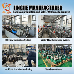 Jingjie電磁流量計4-20mAパルス液体流量計工業用化学フィールド水媒体用 - Product Image 5