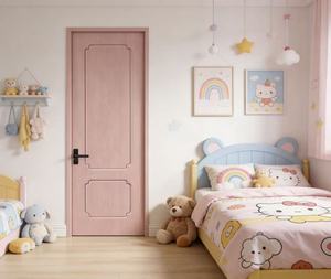 Elegante <span class=keywords><strong>Porta</strong></span> in Legno Rosa per Interni Moderni con Finitura di Alta Qualità e Design Elegante - Product Image 2