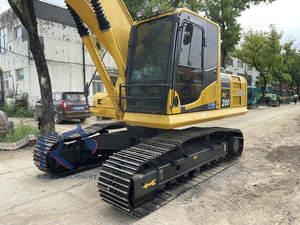 Komatsu รถขุดตีนตะขาบขนาดกลางสำหรับ PC200-8 20ton มือสองอุปกรณ์เครื่องจักรกลสำหรับงานหนัก - Product Image 4