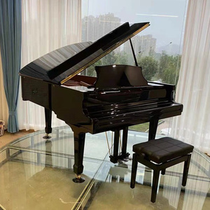 Pianoforte <span class=keywords><strong>a</strong></span> Mezza Coda da Concerto Hailun HG198 Nero, un Pianoforte Durevole ed Elegante Adatto agli Appassionati di Musica - Product Image 3