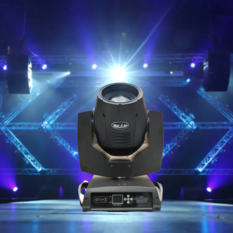 mobile lights 7r 230 watts bulb brand newphenix cabeza movil 7r 230 beam for club event wedding party sharpy moving head