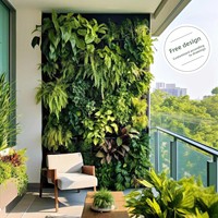 Gazon artificiel de style européen, mur décoratif en plastique bionique pour balcon et aménagement extérieur, faux gazon pour décoration intérieure