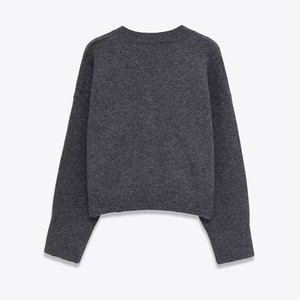 <span class=keywords><strong>Pull</strong></span> en maille ample décontracté pour <span class=keywords><strong>femme</strong></span>, imprimé <span class=keywords><strong>vintage</strong></span>, style européen et américain, automne-hiver, nouveau - Product Image 5