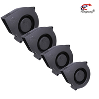 Yüksek performanslı turbo hava fanı 9330 93x93x30mm 12V 24V küçük DC su geçirmez sessiz santrifüj fan