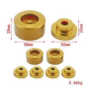 Bagues de suspension en aluminium pour Nissan 200SX 240SX S14 S15, pièces de rechange couleur or - Product Image 3
