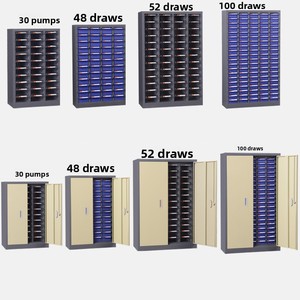 Customizable Metal Steel <b>Tool</b> Trolley <b>Cabinet</b> with Drawer for Component <b>Storage</b> Garage Workshop Organization OEM/ODM Supported - Product Image 5