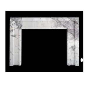 Home Decor Marble Stone Factory Wholesale Fireplace Mantels And Surrounds