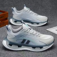 Baskets décontractées pour hommes, nouvelle collection printemps, prix de gros, respirantes en maille, polyvalentes, pour la course, rehaussantes, style chunky et tendance