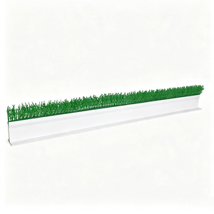 Divisor de Césped Artificial de 80 cm, Separador de PVC para Exhibición de Frutas, Verduras, <span class=keywords><strong>Carne</strong></span> y Mariscos en Supermercados - Product Image 1