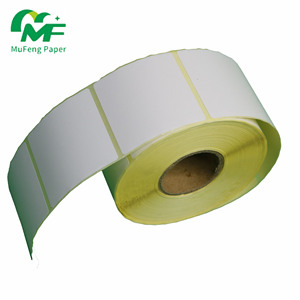 Rollo de etiquetas adhesivas térmicas directas en blanco con revestimiento diferente de tamaño personalizado, rollo de envío de etiquetas 4x6 - Product Image 3