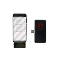 Lector de bolsillo Mini USB OTG, compatible con Android móvil, EPC GEN2 UHF RFID 902-928MHz
