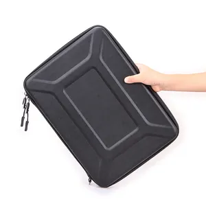Premium Quality Shockproof EVA Hard Shell Travel Laptop Sleeve Case Zipper Carrying Cover With Handle