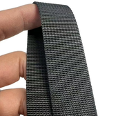 SHUNRUNRIBBON Sangle en polypropylène personnalisée, couleur unie, chevrons, écologique, 38 mm, pour textiles de maison, sacs, vêtements, modèle OEM ODM