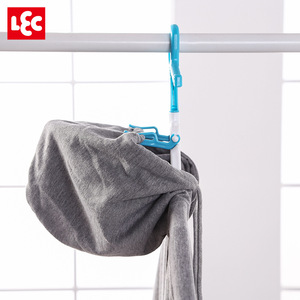 LEC Extendable Clothes Hanger For Hooded Sweatshirts Thickened Plastic Household Use - Product Image 4