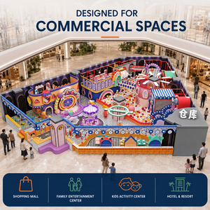 Produttore Professionale di Attrezzature per Parchi Giochi al Coperto per Bambini, Set di Giochi Morbidi per Parchi Tematici Indoor - Product Image 1
