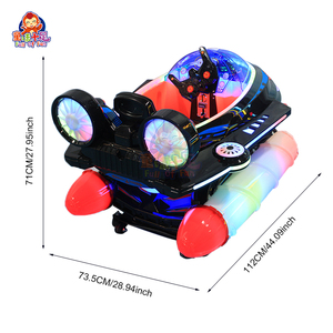 Manège pour enfants à monnayeur en forme de vaisseau spatial, voiture à bascule pour parcs d'attractions intérieurs et extérieurs TWSZ-356 - Product Image 3