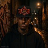 Casquette Trucker Vintage à 5 Panneaux avec Broderie Haute Qualité, Visière en Mousse et Dos en Maille, Style West Coast Chicano Streetwear Urbain, Vente en Gros