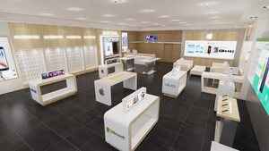 Muebles <span class=keywords><strong>de</strong></span> Mostrador para Tienda <span class=keywords><strong>de</strong></span> Móviles, Diseño <span class=keywords><strong>de</strong></span> Fábrica en China, Vitrinas para Exhibición <span class=keywords><strong>de</strong></span> Teléfonos Celulares - Product Image 4