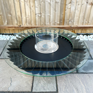 เตาเผาไม้/ก๊าซ/แอลกอฮอล์แบบตั้งพื้นเตาผิงบาร์บีคิวกลางแจ้ง800มม. เตาหลอมแบบตั้งพื้น - Product Image 1