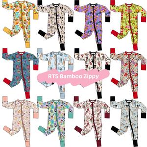 بيجامة من الخيزران جاهزة للشحن ، بيجامة من الخيزران ذات أرداف رشيقة ، حرف سحاب YKK ، بيجامة خيزران لعيد الميلاد المجيد - Product Image 3