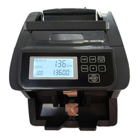Compteur de billets professionnel à écran LCD LED, vitesse de comptage de 1000 pièces/min, détection UV/MG/IR, détection automatique des devises