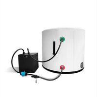 2024 Best-seller Bon marché Équipement de refroidissement liquide à usage extérieur Refroidisseur d'eau portable 1/2hp avec pompe et filtre