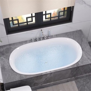 Vendita diretta dalla fabbrica di vasche <span class=keywords><strong>da</strong></span> <span class=keywords><strong>bagno</strong></span> ovali in acrilico con inserti in muro per hotel, agriturismi <span class=keywords><strong>e</strong></span> uso domestico - Product Image 3