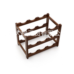 Bamboo Wine <b>Rack</b> Solid Wood 10 19 Bottle <b>Display</b> Storage For Living Room Red Wine <b>Beer</b> Cabinet - Product Image 4