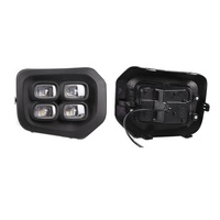 Double Couleurs Pare-chocs Avant De Voiture Brouillard Lampe Phares LED DRL Feux de jour pour Toyota Tacoma 2016 2017 2018 2019 2020