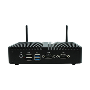 EGLOBAL מחשב מיני תעשייתי חדש M3 ללא מאוורר, מעבד N5095 בעל ארבע ליבות, 2RJ45 גיגה LAN, 2 RS232 COM, זיכרון DDR4 RAM, כונן NVME SSD, <span class=keywords><strong>VGA</strong></span>, מערכת הפעלה WIN11, אחריות לשלוש שנים - Product Image 2