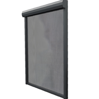 Venta de fábrica, persiana enrollable moderna de aleación de aluminio a prueba de viento, toldo de lluvia para uso en Hotel, persianas para puertas de Patio