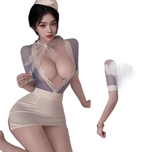 On Sale Sexy Secretary Lingerie Cosplay Costume Option