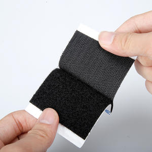 Pita perekat jahit dua sisi, pengikat nilon dengan pengencang sentuh, pita lem untuk layar jendela - Product Image 1