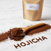Poudre de Hojicha pour glaces et boissons, sachet de 30g/100g, thé minceur, cadeau santé en sachet et boîte