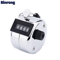 Compteur électronique à 4 chiffres en métal pour le comptage.