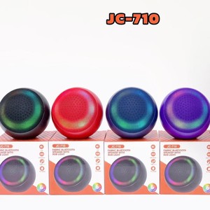 Nouvelle enceinte Bluetooth portable JC-710 en forme de <span class=keywords><strong>boule</strong></span> de bowling, mini, avec lumière RVB colorée, subwoofer, portable, carte TF, audio extérieur, cadeau - Product Image 5
