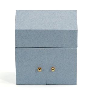 Caja <span class=keywords><strong>de</strong></span> Calendario <span class=keywords><strong>de</strong></span> Adviento Personalizada <span class=keywords><strong>de</strong></span> 12 Días con Diseño Único en Forma <span class=keywords><strong>de</strong></span> <span class=keywords><strong>Casa</strong></span> con Cajones <span class=keywords><strong>para</strong></span> Empacar Cosméticos, Cuidado <span class=keywords><strong>de</strong></span> la Piel, Chocolate, Joyería y Regalos - Product Image 5