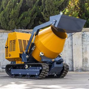 Meilleur <span class=keywords><strong>prix</strong></span> Mini bétonnière haute adaptabilité, portable, automatique, sur chenilles, moteur, engrenage, PLC - Product Image 5
