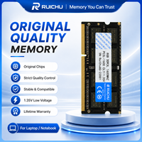 Module de mémoire RAM pour ordinateur portable RuiChu DDR3 4 Go 8 Go 1600 MHz ECC PC3-12800 240 broches SODIMM 1,35 V basse tension pour mise à niveau