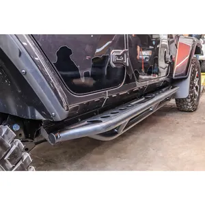 Factory Direct Price High-grade New Design Side Step Running Board 3 Tubes 4 Doors For Jeep Wrangler JL 18+