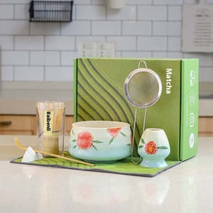 Estick <span class=keywords><strong>Kit</strong></span> de <span class=keywords><strong>thé</strong></span> matcha de haute qualité avec logo personnalisé Bol à matcha en céramique Set de <span class=keywords><strong>thé</strong></span> fouet en bambou <span class=keywords><strong>Kit</strong></span> de matcha japonais - Product Image 1