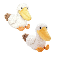 Peluche réaliste de pellican, motif personnalisé, animal en peluche de pellican, usine ISO de Yangzhou, cadeaux promotionnels, mascotte, poupées douces