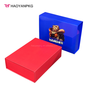 Thời Trang Hàng Đầu Bán Buôn Cá Nhân Tái Chế Cô Gái Nhỏ Giftpacking Giấy Nam Châm Hộp Bao Bì - Product Image 4