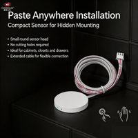 Sensor de Toque/Gesto para Colocar en Cualquier Lugar, Modelo E1-TS