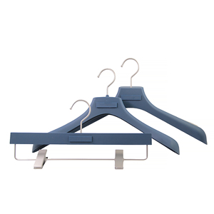 2025 nóng bán Durable nhựa phù hợp với móc áo với biểu tượng tùy chỉnh và màu sắc cao su màu xanh móc áo nhựa - Product Image 1