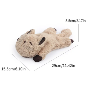 All For Paws Jouets en <span class=keywords><strong>peluche</strong></span> pour <span class=keywords><strong>chat</strong></span> Jouet interactif de battement de cœur pour animaux de compagnie Jouet en <span class=keywords><strong>peluche</strong></span> ronronnant pour chats et chatons Calmant - Product Image 2