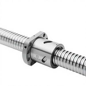 บอลสกรู Ktomotion รุ่น SFU1204/1605/2005  พร้อมตลับลูกปืนเหล็กเกลียวรีด รับประกัน 1 ปี  ชุดน็อตและฐานน็อตครบชุด  มีสินค้าในสต็อกที่กวางตุ้ง ประเทศจีน - Product Image 1