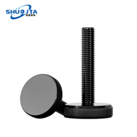High Hardness Hardware Fasteners GB835 Stable Clamping Strength Carbon Steel Knurled Screws for Light Industrial Positioning